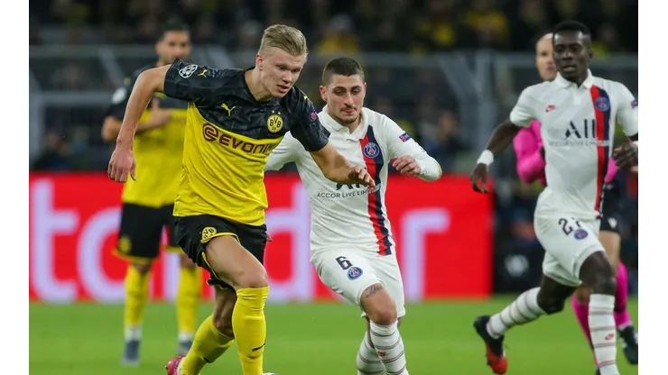 Haaland quiere volver a sorprender a los parisinos.