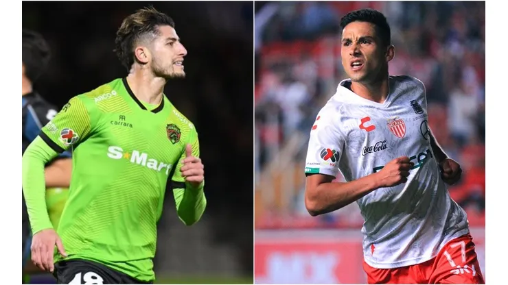 Los delanteros chilenos celebraron en la última fecha del fútbol mexicano