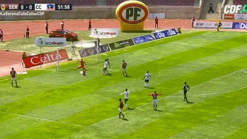 Así fue el gol de Colo Colo.
