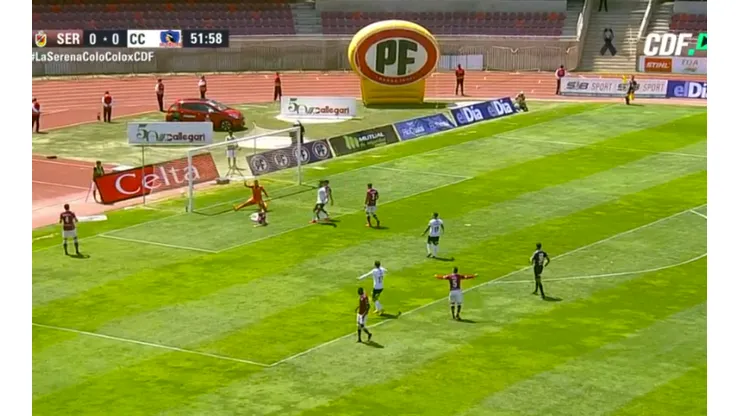 Así fue el gol de Colo Colo.