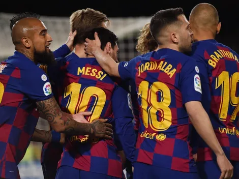 Vidal entra desde el banco para que el Barça derrote a la Real Sociedad