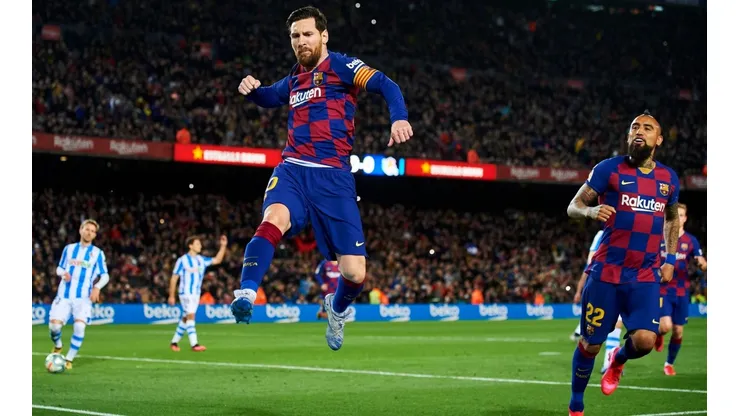 Messi y su gol.