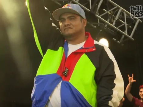 Minuto de presentación de Aczino en la Gran Final de FMS Internacional