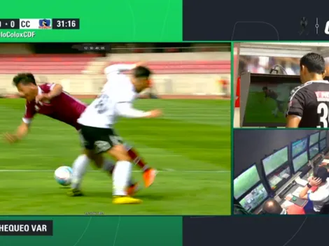 Valdés cae tras contacto con Opazo y Tobar desestima el penal