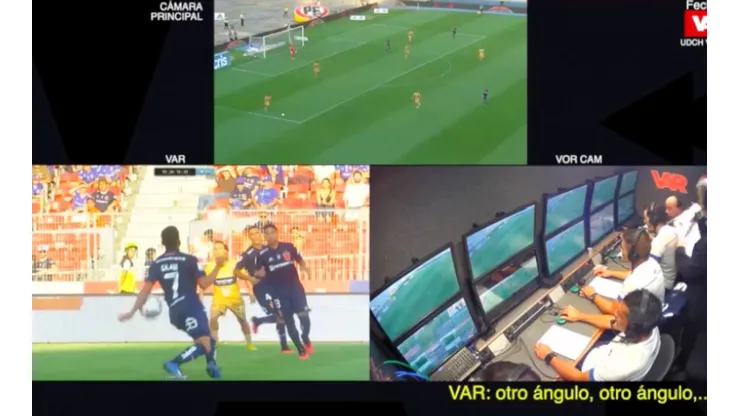 Los evertonianos pidieron penal, pero el VAR dijo otra cosa