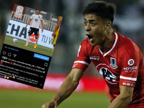 Brian Fernández quiere jugar con el Mati en Colo Colo
