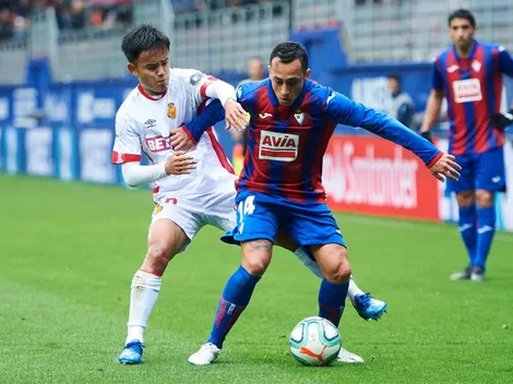 Eibar con Orellana pierde un partido clave ante Mallorca