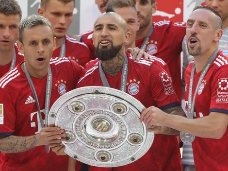 Rafinha echa al agua a Vidal y acusa que se fue del Bayern por el DT