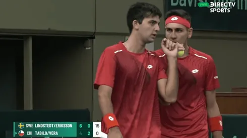 La pareja nacional cayó