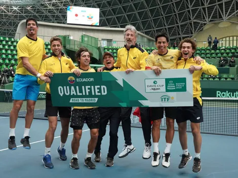 Ecuador da el golpe mundial y vence a Japón de visita en la Davis