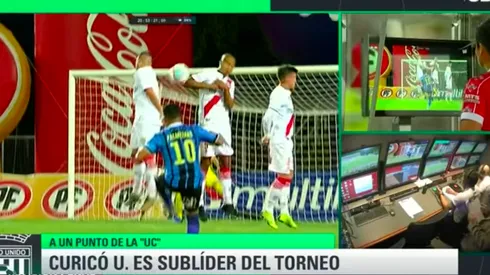 El árbitro no cobró la mano pese a verla en el VAR