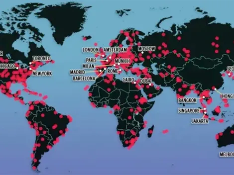 Mapa interactivo muestra en qué lugares del mundo se ha confirmado el Coronavirus