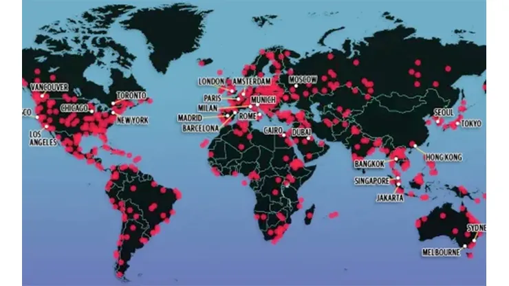 Mapa interactivo muestra en qué lugares del mundo se ha confirmado el Coronavirus