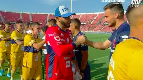 Herrera se emocionó con la bienvenida azul