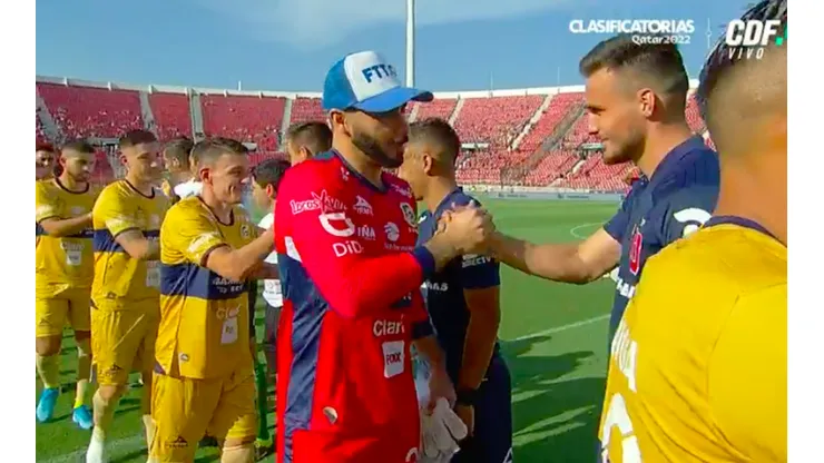 Herrera se emocionó con la bienvenida azul