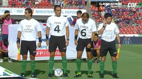 Las poleras que usarán los árbitros por esta campaña.