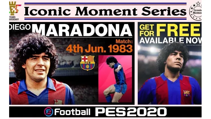 PES celebra su aniversario 25 con leyendas en momentos icónicos