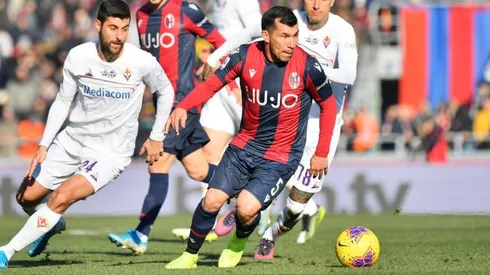 Gary Medel se perdió siete partidos del Bologna por su última lesión