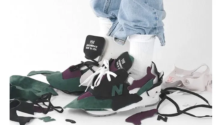 New Balance agotó un stock de zapatillas únicas hecha con restos de otras zapatillas
