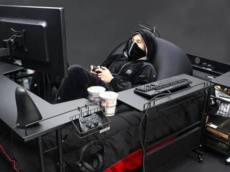 En Japón puedes comprar una cama para gamers