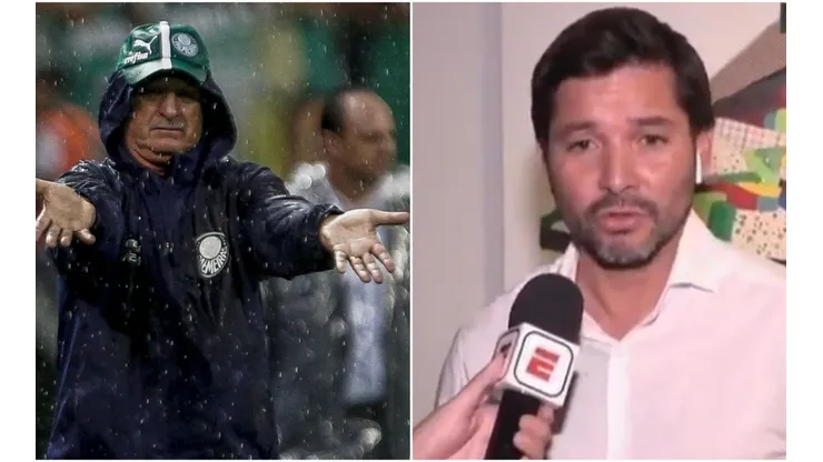 Scolari buscó a Arrué, pero no encontró buena respuesta.