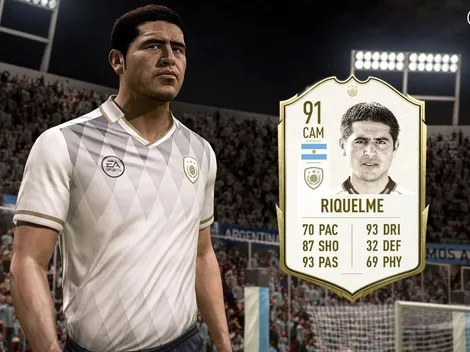 Juan Román Riquelme llega como ícono a FIFA 20