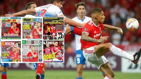 "Lo celebra Inter y todo Perú": prensa peruana en llamas con Paolo Guerrero por sus goles ante Universidad Católica