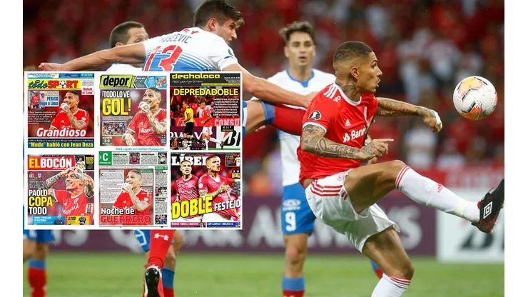 "Lo celebra Inter y todo Perú": prensa peruana en llamas con Paolo Guerrero por sus goles ante Universidad Católica