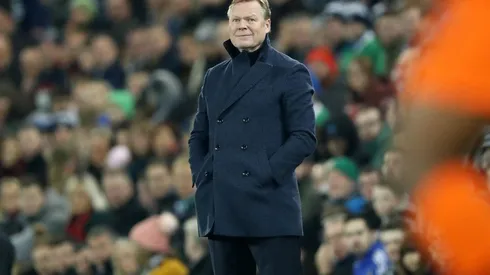 Koeman con Holanda.