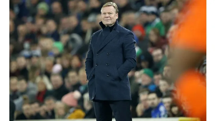 Koeman con Holanda.