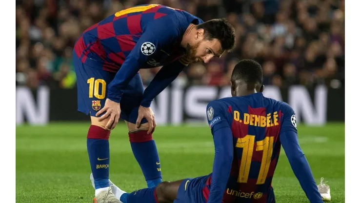 La lesión de Dembélé.