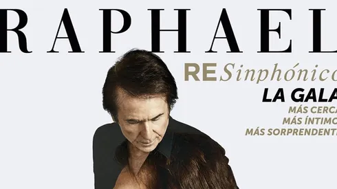 Raphael se presenta en Chile junto a la Orquesta Filarmónica de Chile.