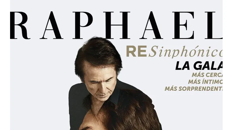 Raphael se presenta en Chile junto a la Orquesta Filarmónica de Chile.