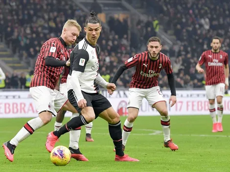 Dónde ver Juventus vs AC Milan