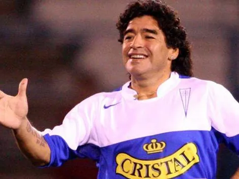Hace 14 años Diego Maradona jugó por la UC