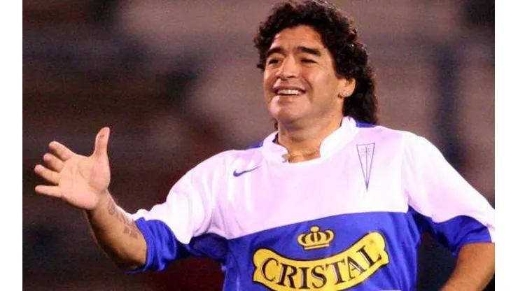 Maradona con la UC.