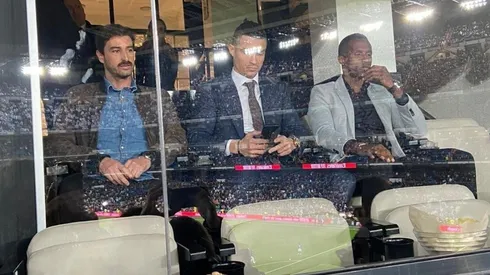 Invitado de lujo: Cristiano Ronaldo llega al Santiago Bernabéu para ver el Real Madrid - Barcelona