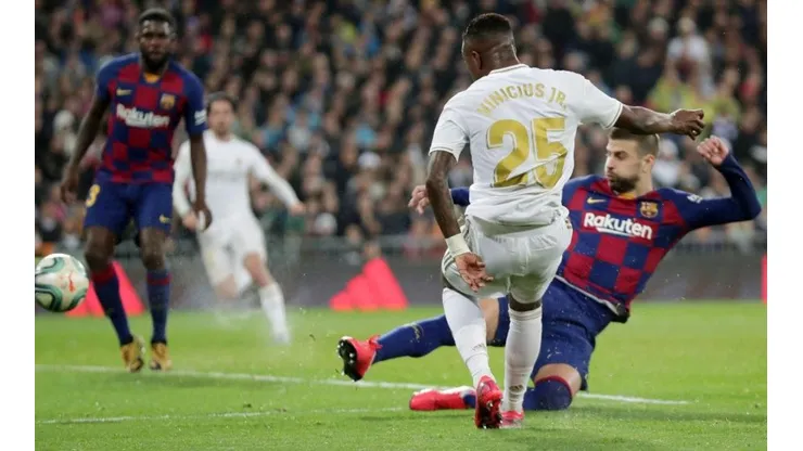 ¡Golazo! Vinicius le entrega el triunfo al Real Madrid sobre el Barcelona