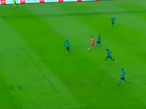 Juan Delgado anota un golazo en triunfo de Necaxa ante América