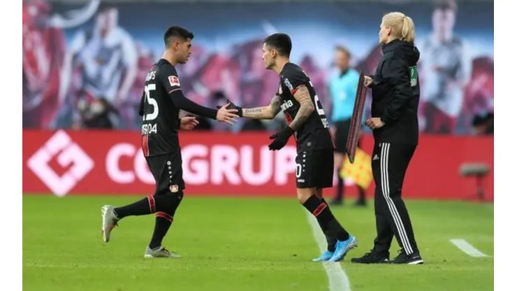 Aránguiz volvió a sumar minutos en Alemania.
