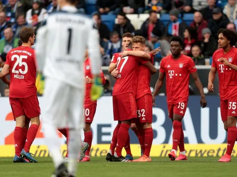 Bayern Múnich le mete media docena al Hoffenheim