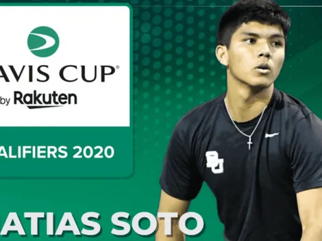 Matías Soto: el tenista universitario que se suma a la Copa Davis