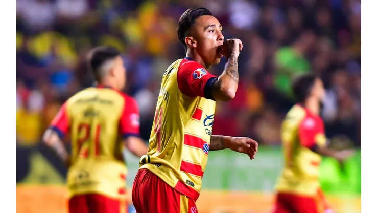 Martín Rodríguez festeja el primer descuento del Morelia