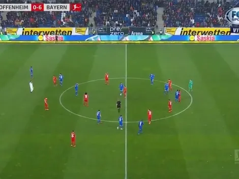 Insólito: Bayern y Hoffenheim acuerdan tocar el balón en mitad de cancha