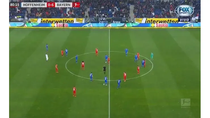 Acuerdo para tocarse el balón entre los dos equipos.