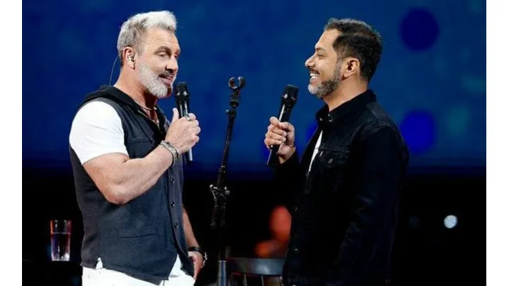 Marcelo Barticciotto junto a Pedro Ruminot