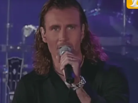 El día en que Barticciotto debutó en el Festival de Viña del Mar