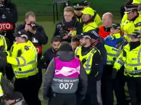 ¡Insólito! Jugadores del Copenhague se fueron a las manos con la policía