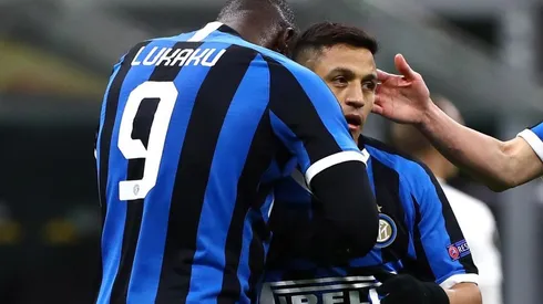 Alexis y Lukaku contra Ludogorets.