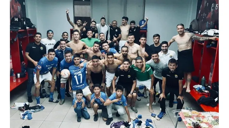 El festejo de Audax.